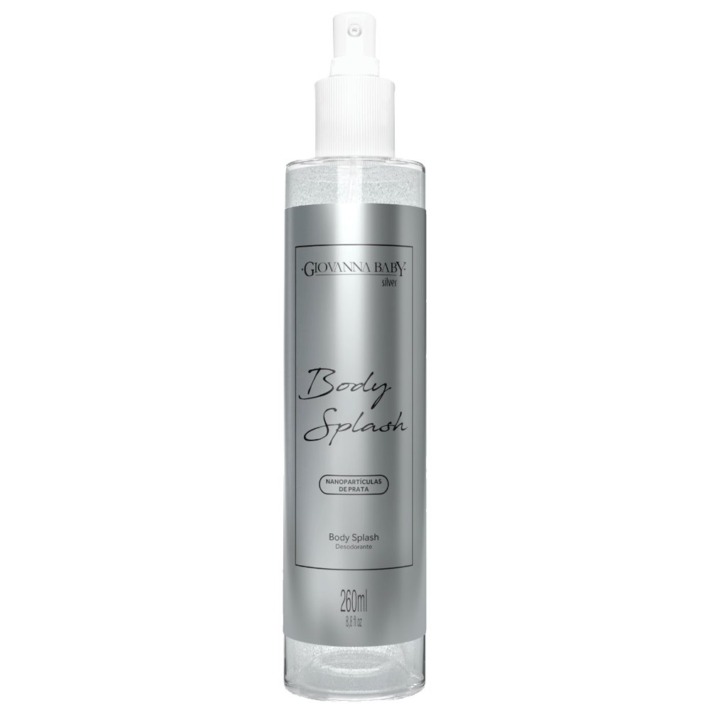 Desodorante Body Splash Silver Giovanna Baby Frasco 260ml