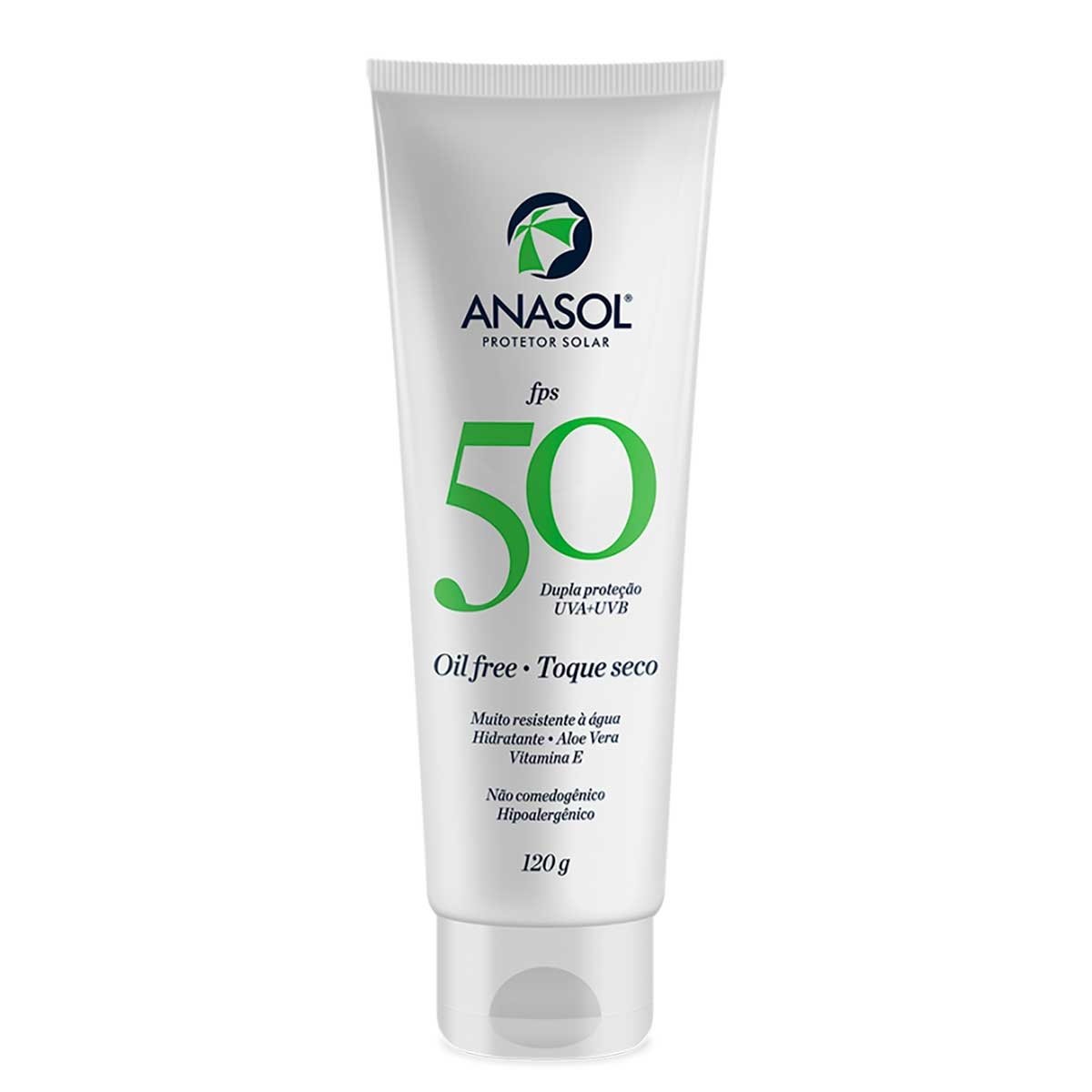 Protetor Solar Corporal Anasoloral Anasol Fps 50 Com 120G