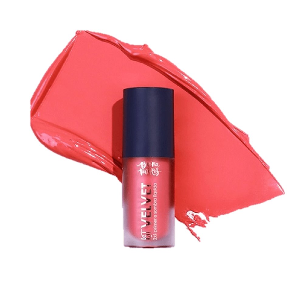 Primer Sombra Liquida Bruna Tavares 2/1 Velv Coral 6ml