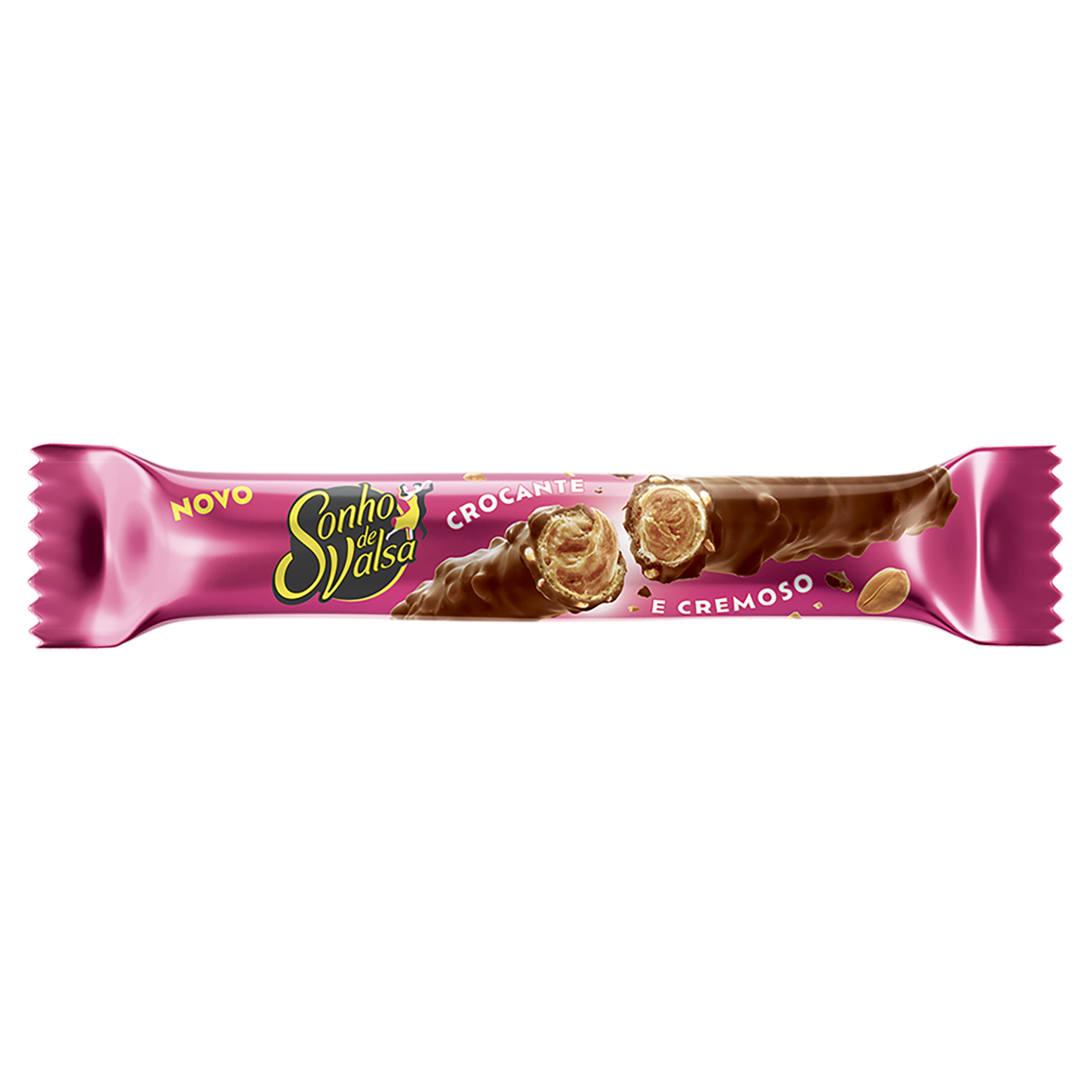 Rolinho De Wafer Recheado Sonho Valsa Mondelez 25G