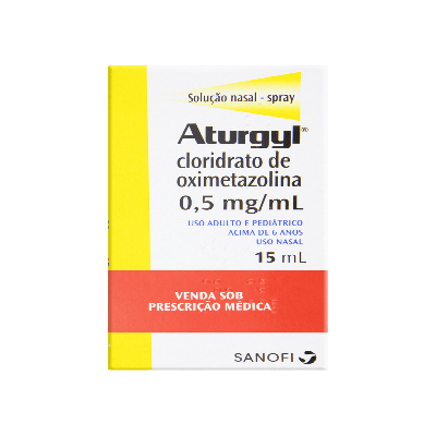 Aturgyl 0,5Mg/Ml Solução Nasal Sanofi 15Ml