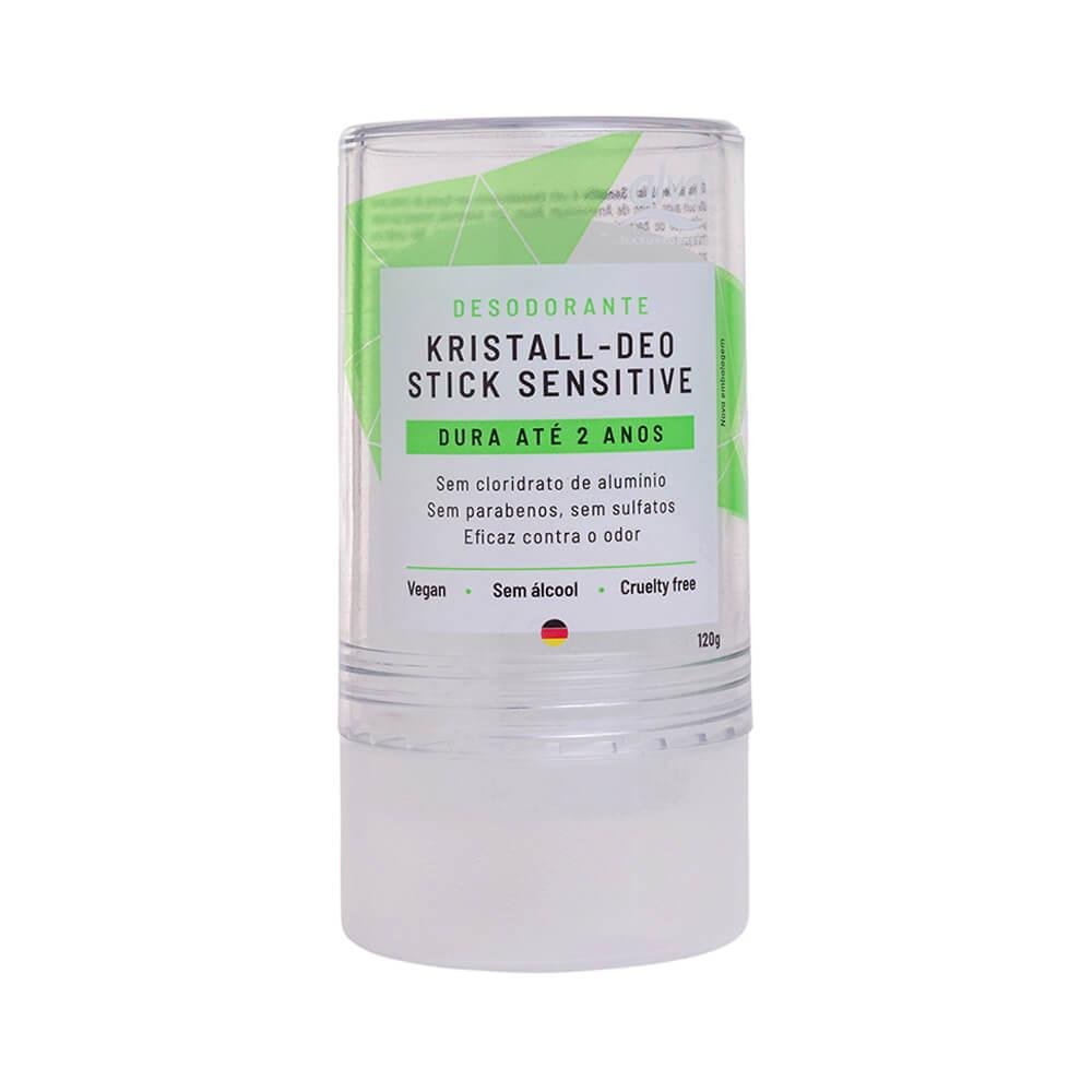 Desodorante Stick Kristall Sensitive Alva - 120G
