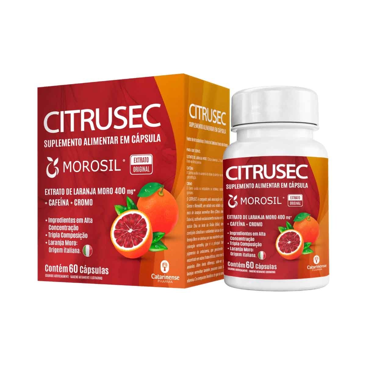 Suplemento Citrusec Catarinense Pharma Com 60 Cápsulas