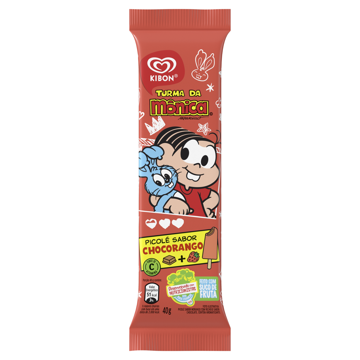 PICOLE KIBON TURMA DA MONICA 54ML