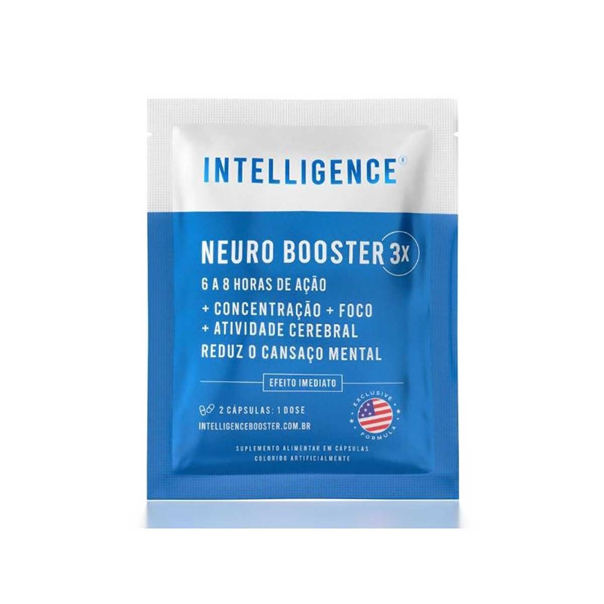 Suplemento Alimentar Cognitive Brain Booster 2 Cápsulas