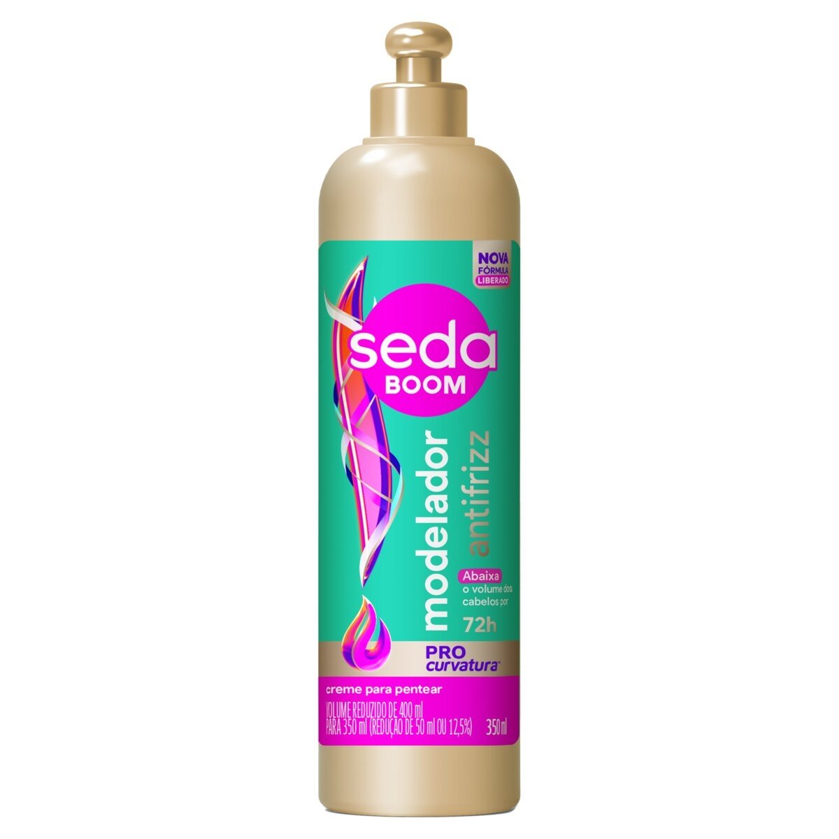 Seda Boom Creme Para Pentear Modelador Antifrizz 350 ml