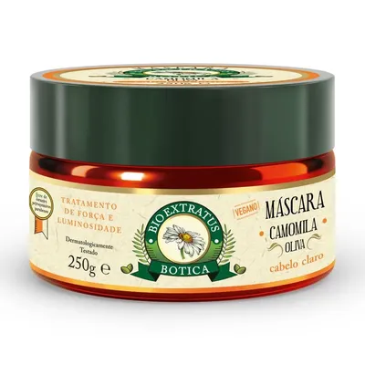 Máscara Capilar Bio Extratus Botica Camomila Embalagem 250G