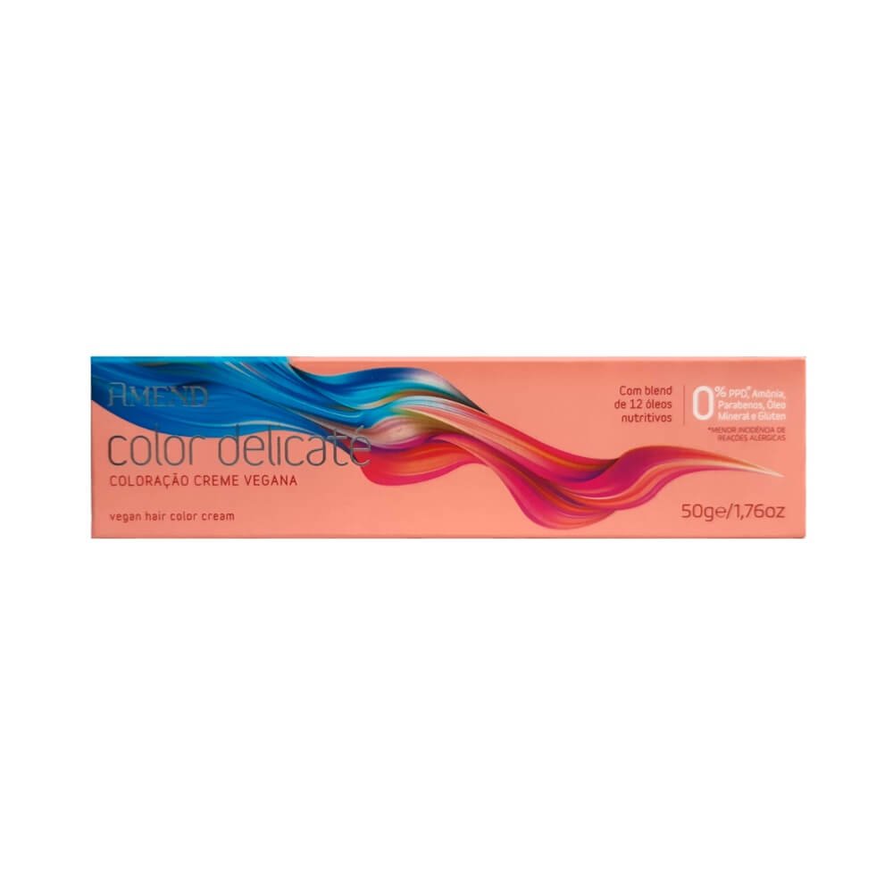 Coloração Delicate Amend Vermelho Intenso 0.6 50G