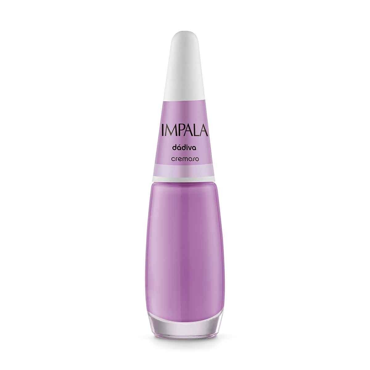 Esmalte Cremoso Impala A Cor Da Moda Dádiva Com 7,5 ml