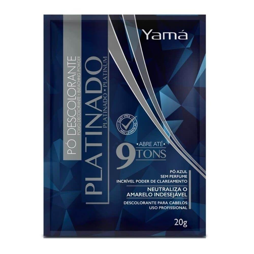 Po Descoloranteyama Platinado Azul C/20G