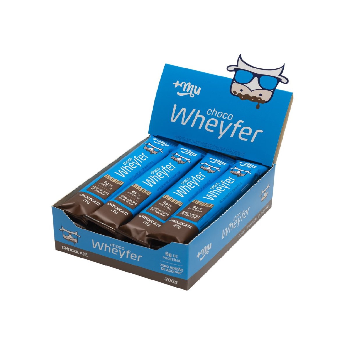 Choco Wheyfer Mais Mu Chocolate 25G