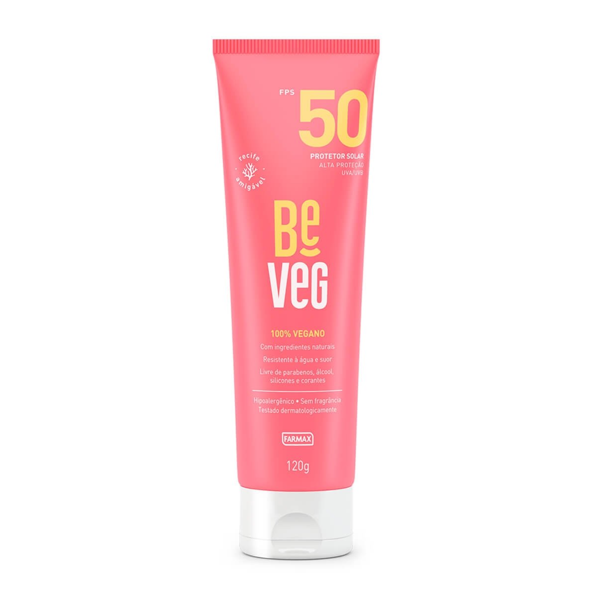 Protetor Solar Facial Beveg Fps50 120G