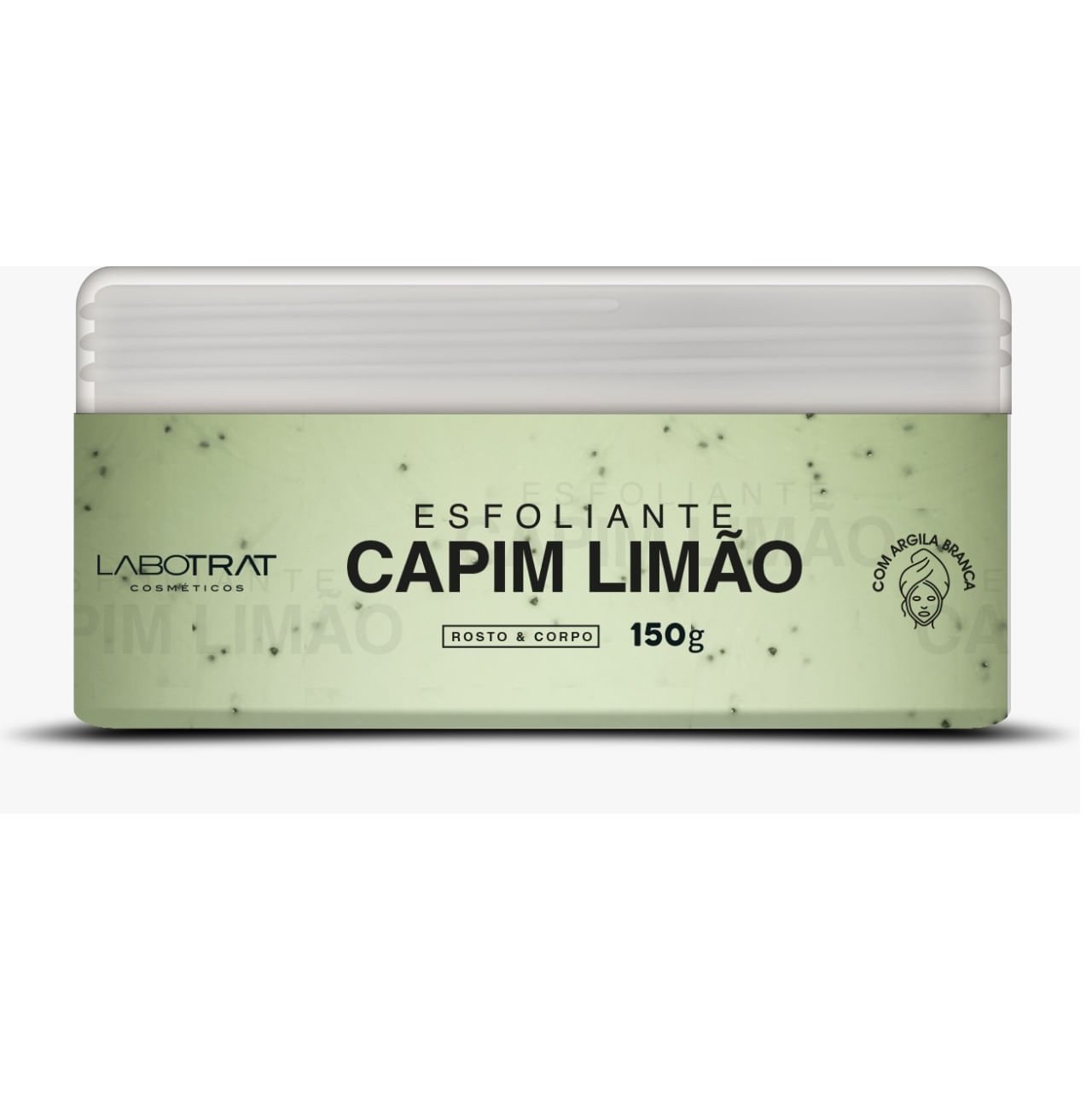 Creme Esfoliante Corpo E Rosto Capim Limao 150g - LABOTRAT