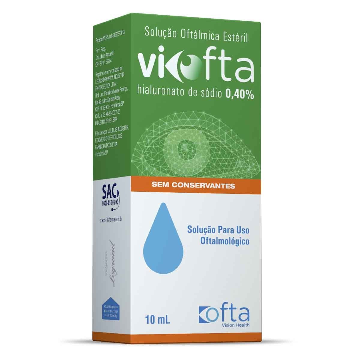 VIOFTA 0,40PC SOL OFT C/10ML(LGO)