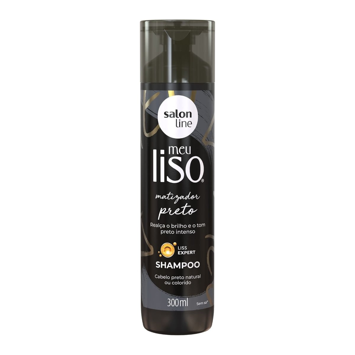 Shampoo Matizador Preto Azulado Salon Line 300ml