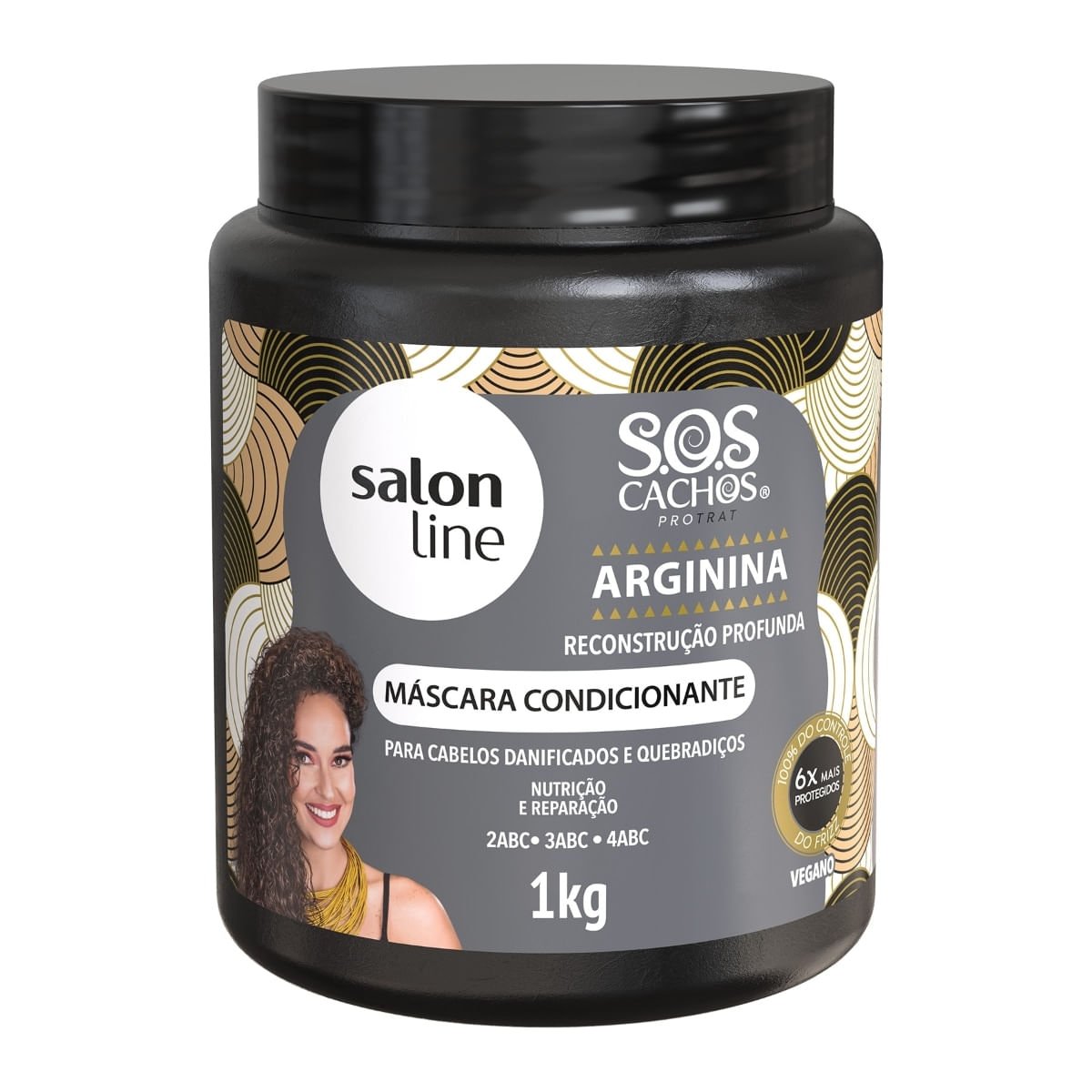 Máscara de Tratamento Salon Line S.O.S Cachos 1kg