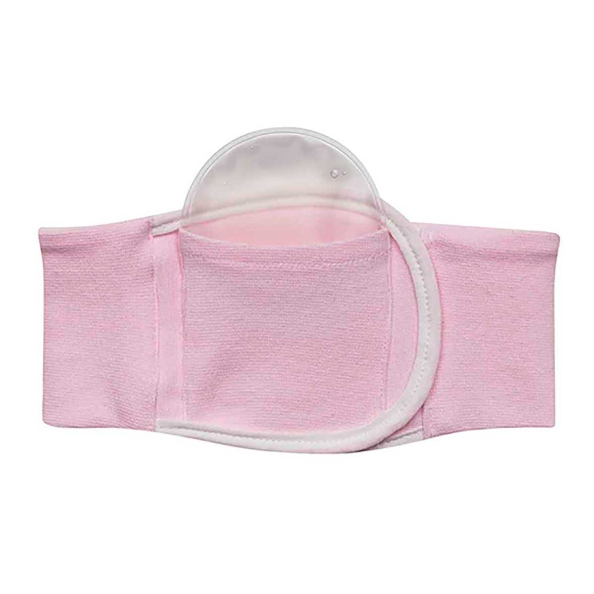 Bolsa Térmica de Gel para Bebê Buba com Cinta Rosa