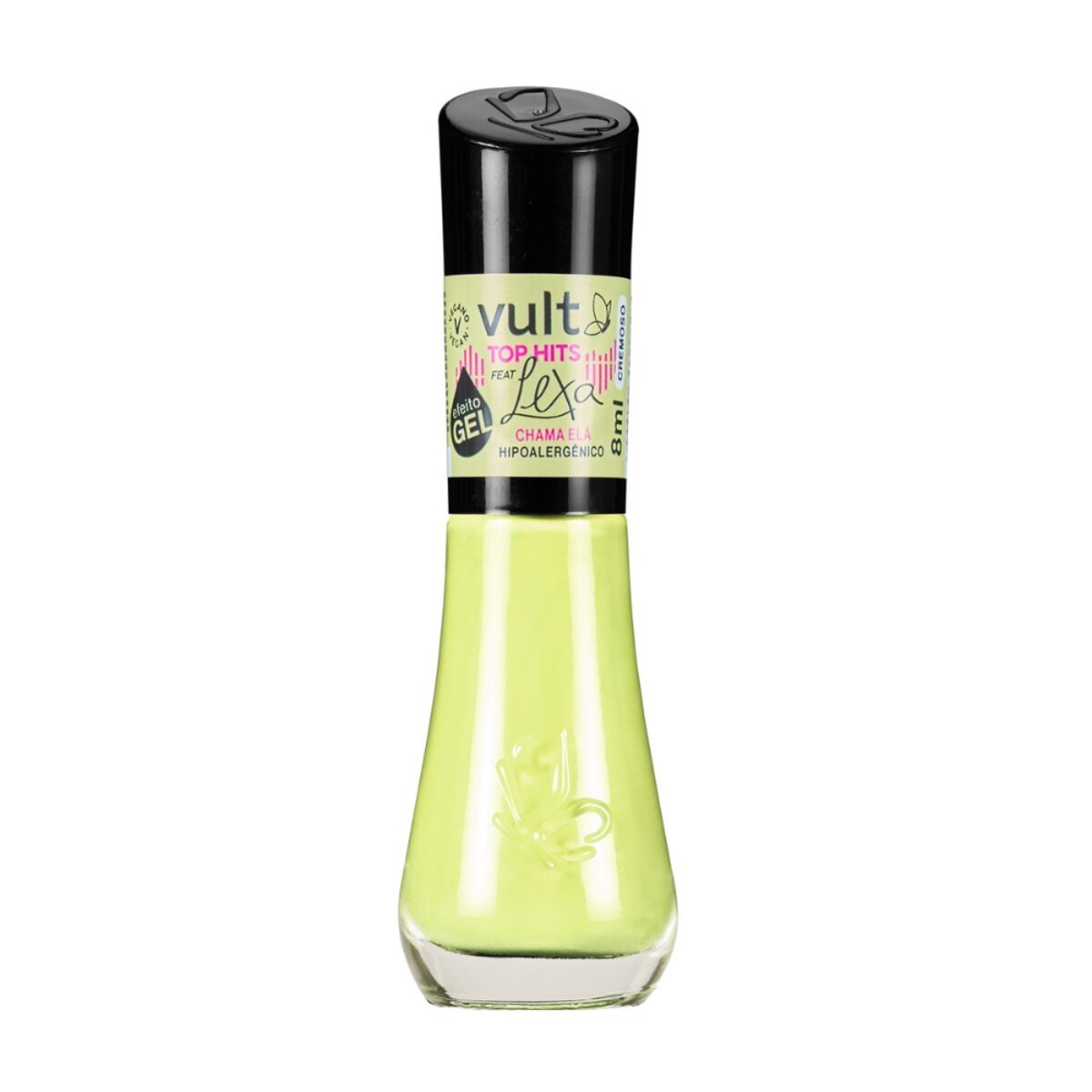 Esmalte Cremoso Vult Top Hits Feat Lexa 8ml Chama Ela