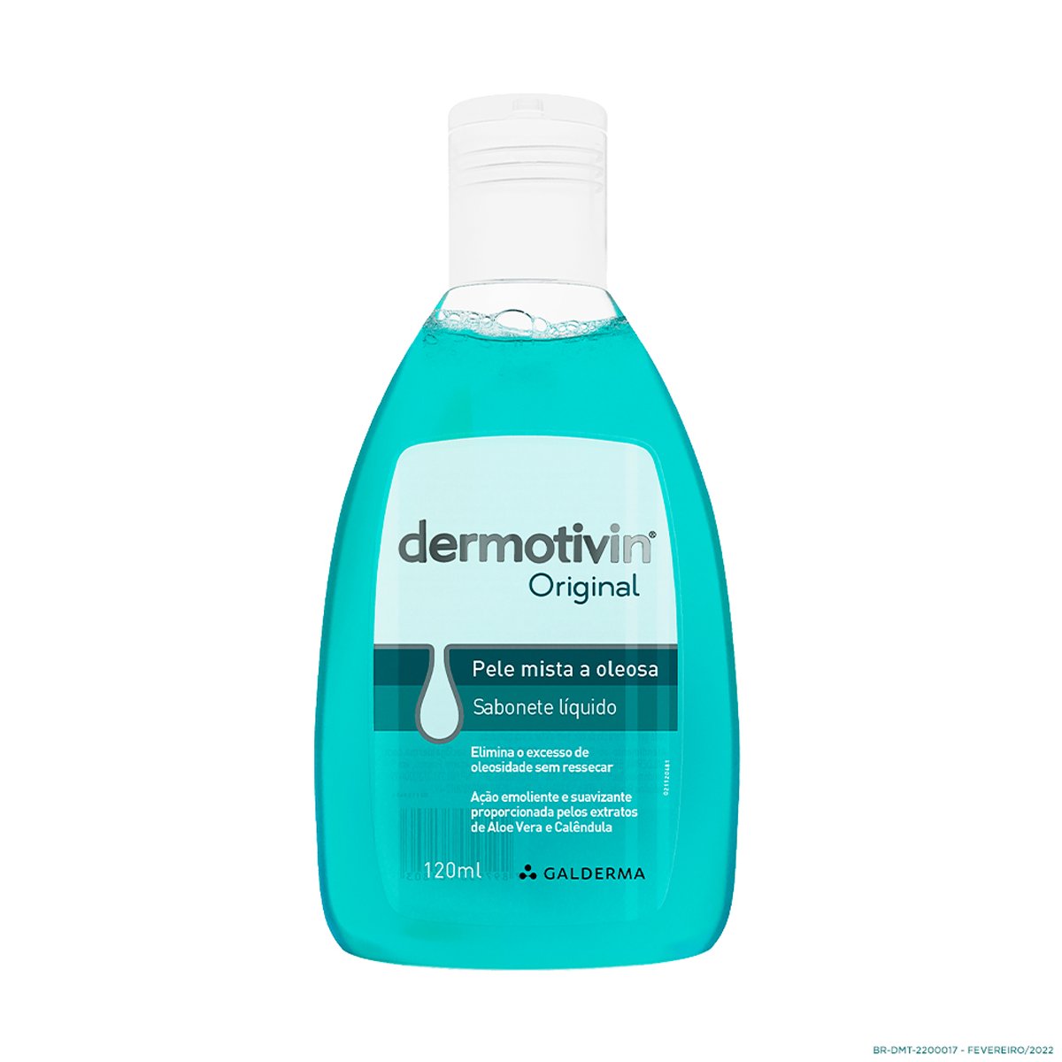 Sabonete Líquido Dermotivin Original 120Ml