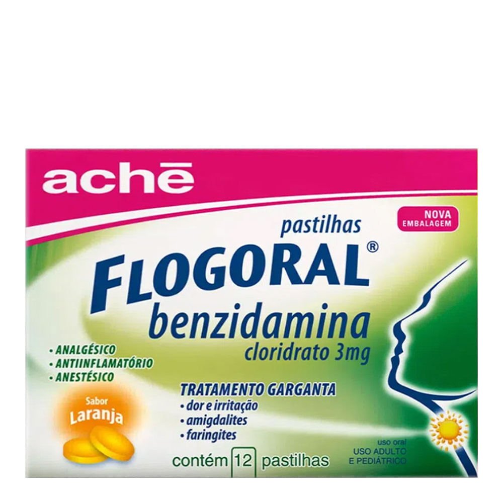FLOGORAL LARANJA C/12PAST (ACO)