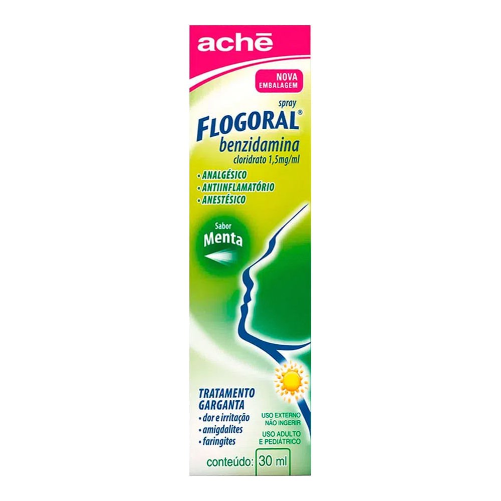Flogoral Spray Menta 30Ml