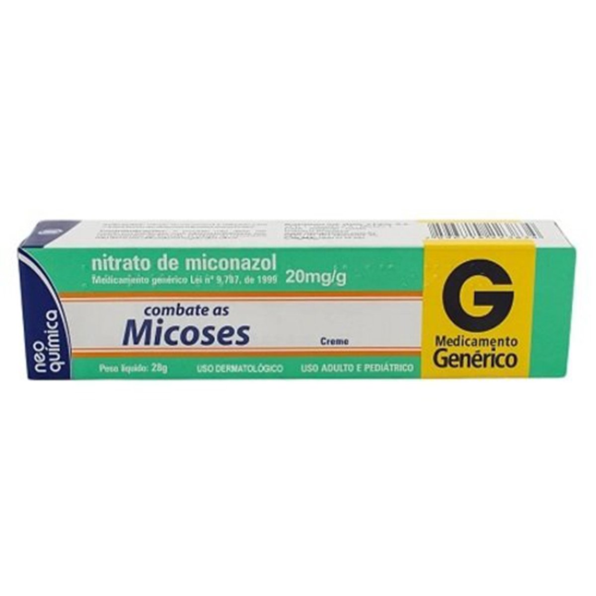 Nitrato de Miconazol Creme Vaginal 20mg/g 28g - NEO QUIMICA