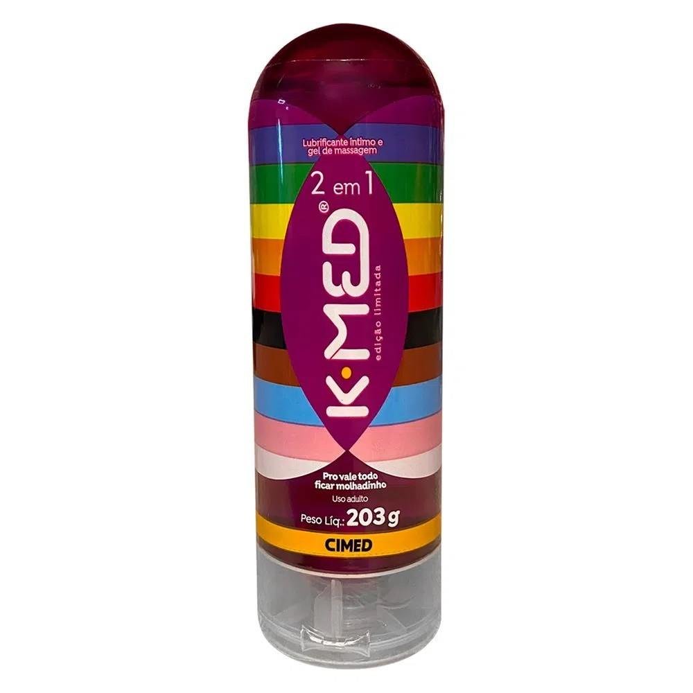 Gel Lubrificante Íntimo 2em1 lgbtqi + 203g - K-MED