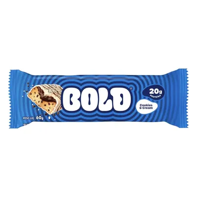 BARRA PROT BOLD COOKIES E CREAM 60G