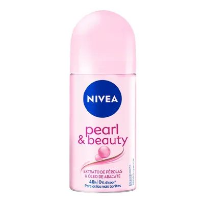 Desodorante Antitranspirante Pearl Beauty Roll On Nivea 50Ml