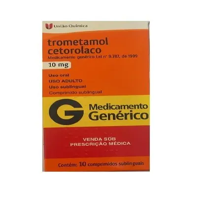 TROMETAMOL CETOROLACO 10MG 10CP