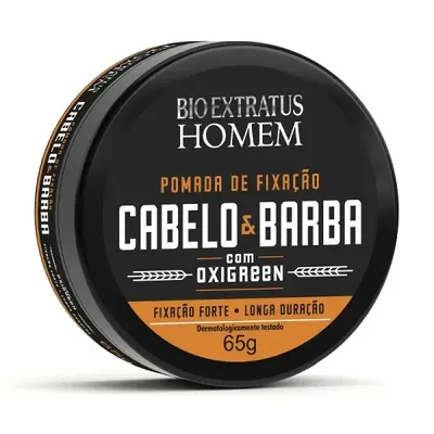 POMADA DE FIXACAO BIO EXTRATUS CABELO E BARBA 65G