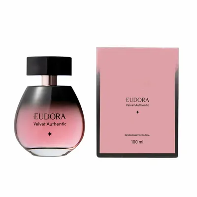 COLONIA DESODORANTE EUDORA VELVET AUTHENTIC 100ML