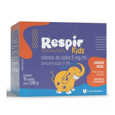 RESPIR KIDS 0,9PC NASAL 15SACHES(GEN)
