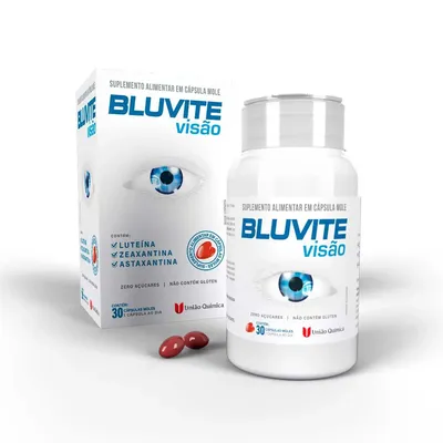 Polivitamínico Bluvite Para Visão 30 Cápsulas