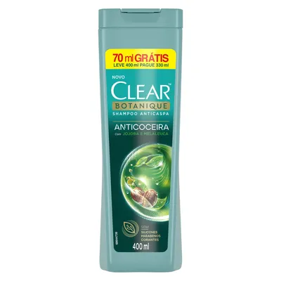 SHAMPOO CLEAR ANTICOCEIRA LEVE+PAGUE- 400ML