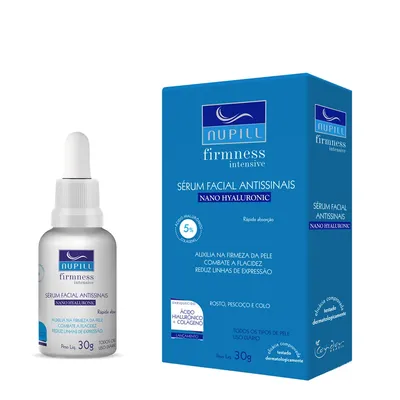 NUPILL SERUM ANTISSINAIS HIALURONICO+COLAGENO VEGETAL 30G