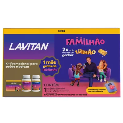 KIT LAVITAN FAMILHAO AZ ORI+AZ MULH+CAB
