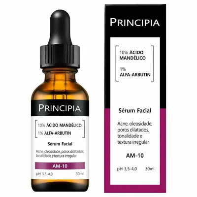 Sérum Facial Renovador AM-10 Mand + Alfa-arb 30ml -PRINCIPIA