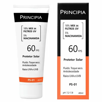 PROTETOR SOLAR PRINCIPIA UV FPS60 PS01 40ML