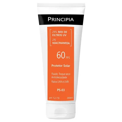 PROTETOR SOLAR PRINCIPIA UV FPS60 PS03 200ML
