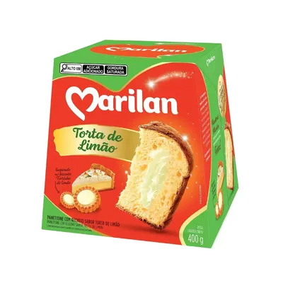 PANETONE MARILAN TORTA DE LIMAO 400G