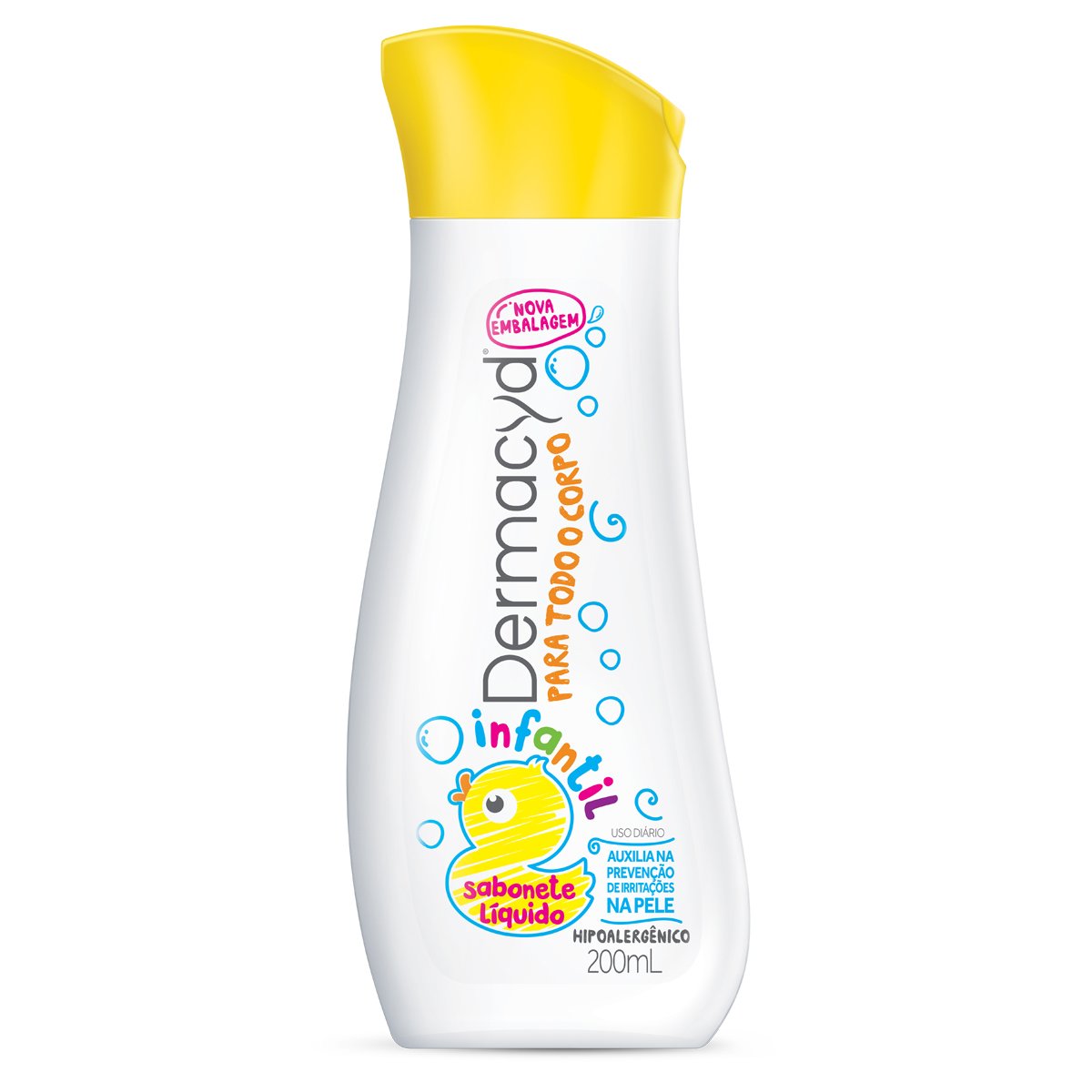 Sabonete Líquido Infantil Dermacyd Frasco 200Ml