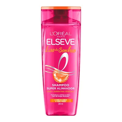 SHAMPOO ELSEVE SUPER ALINHADO LISO SONHOS 200ML