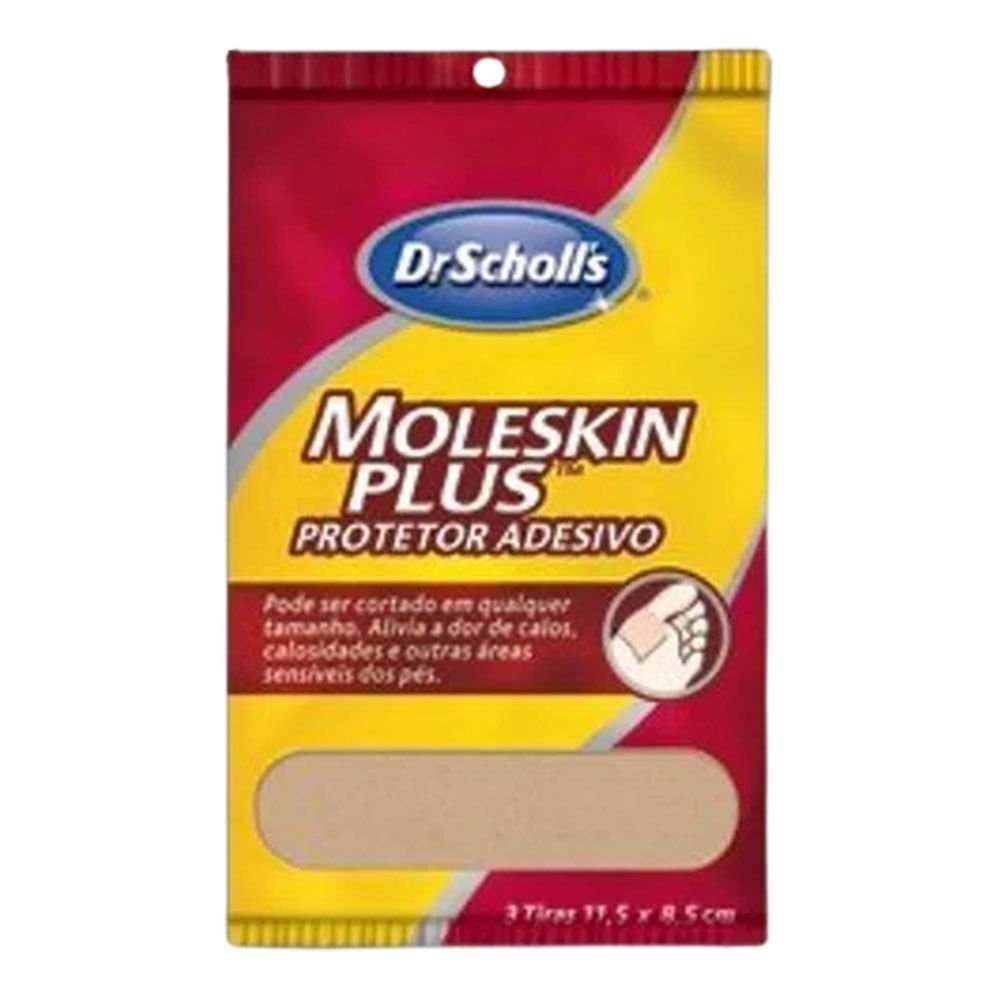 Moleskin Plus Protetor Adesivo - DR SCHOLL'S