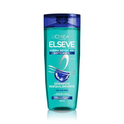 Shampoo Elseve Hydra Detox Anticaspa 200ml - L'ORÉAL PARIS