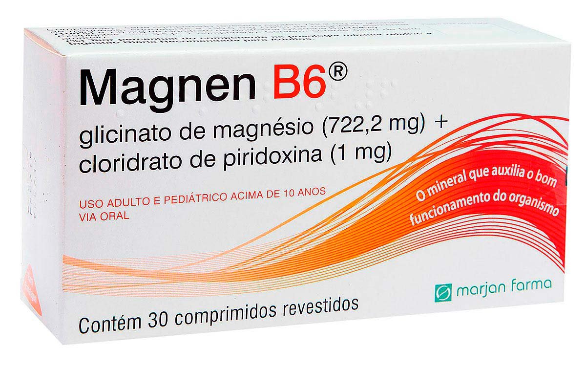 Magnen B6 30 Comprimidos
