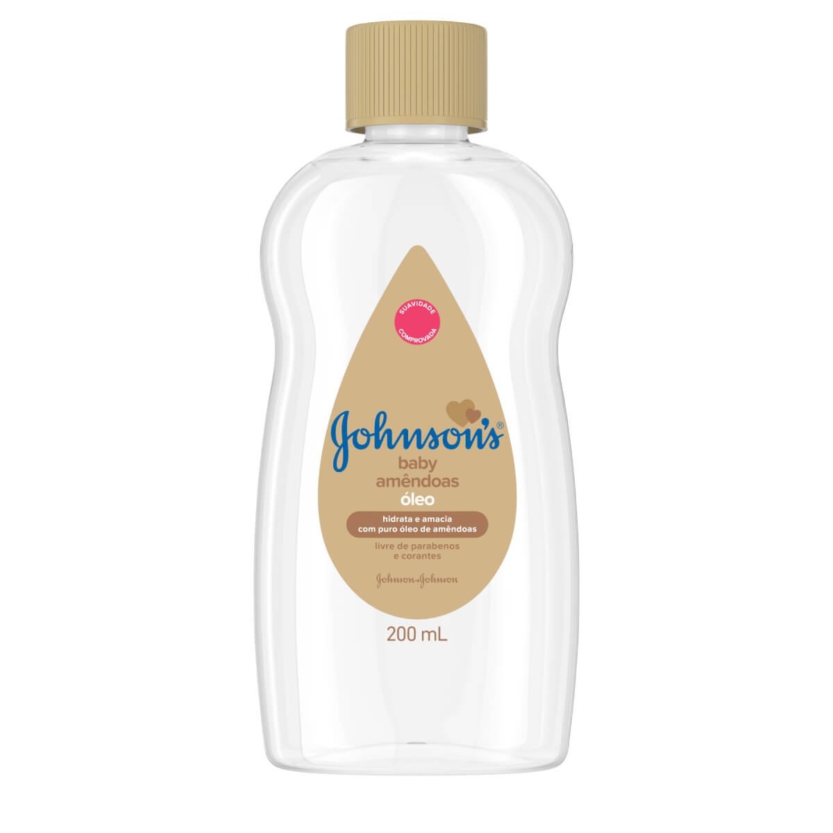 Óleo Para Bebê Johnson’S Baby Amêndoas 200Ml