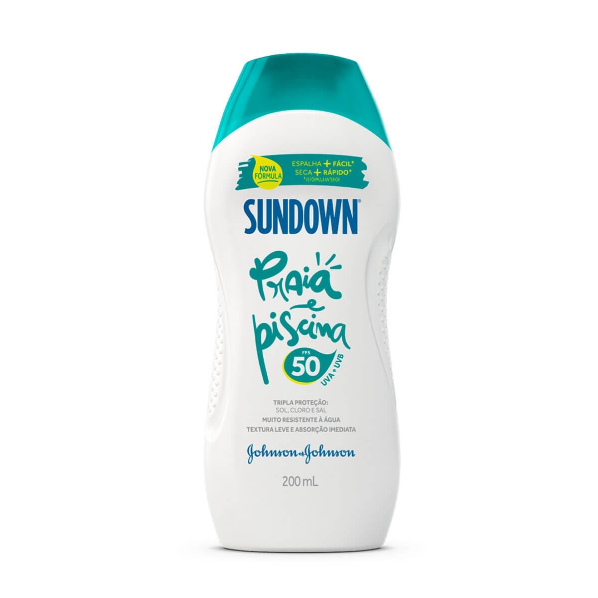 Protetor Solar Fps 50 Sundown Praia E Piscina Frasco 200Ml