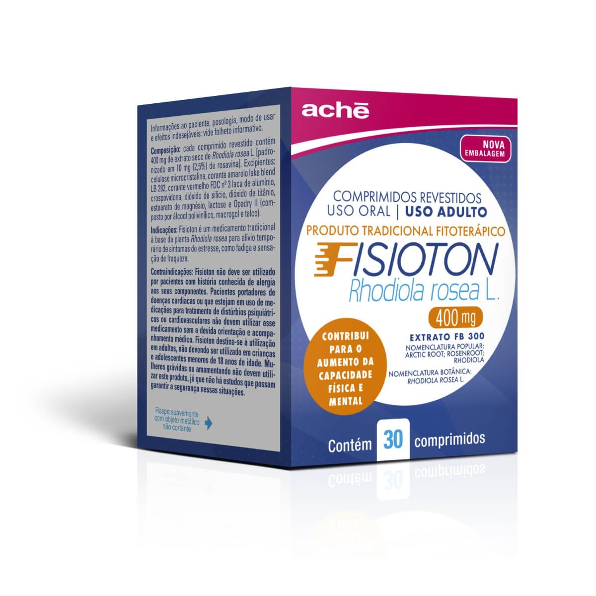 Fisioton 400Mg Aché Com 30 Comprimidos