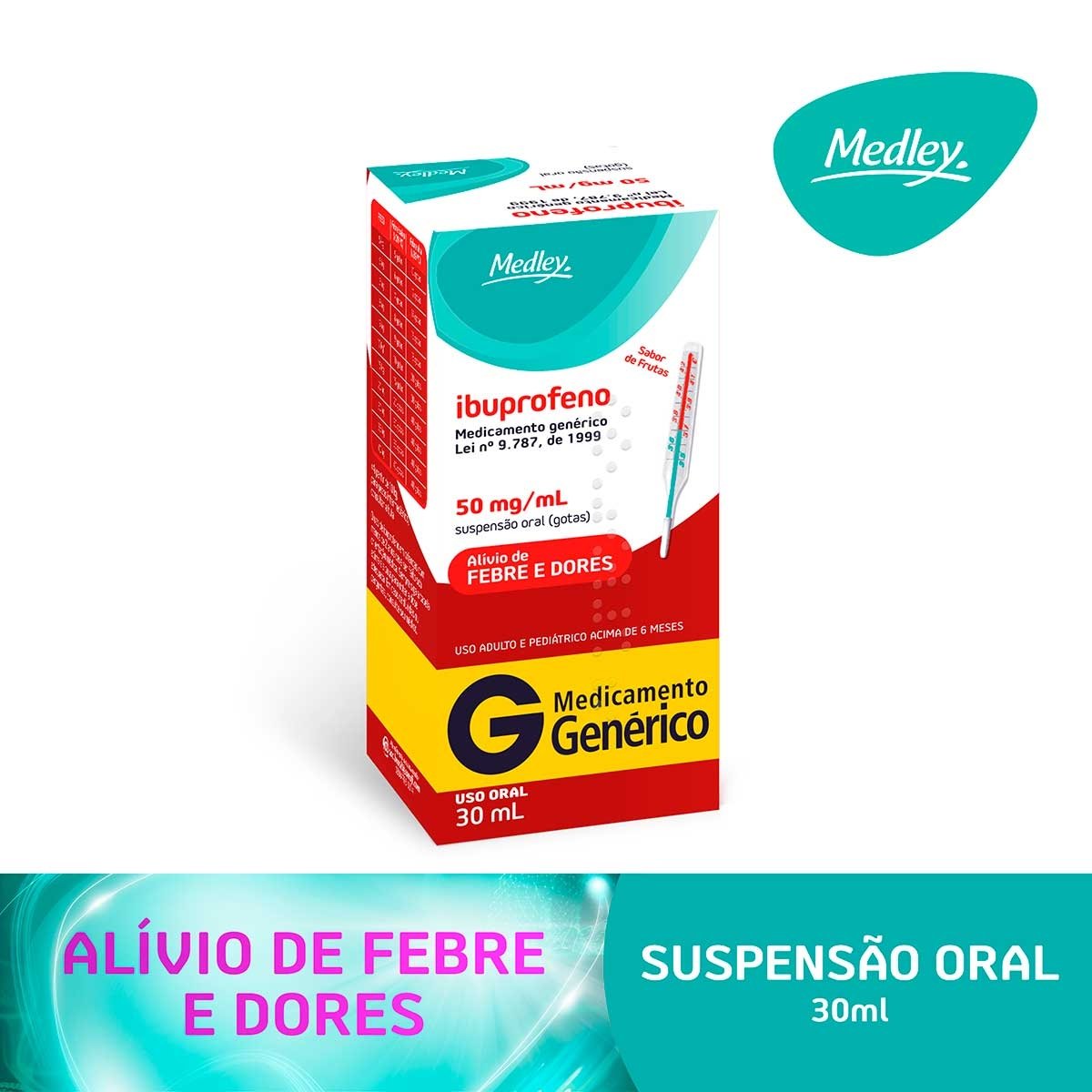 IBUPROFENO 50MG/ML GOTAS 30ML